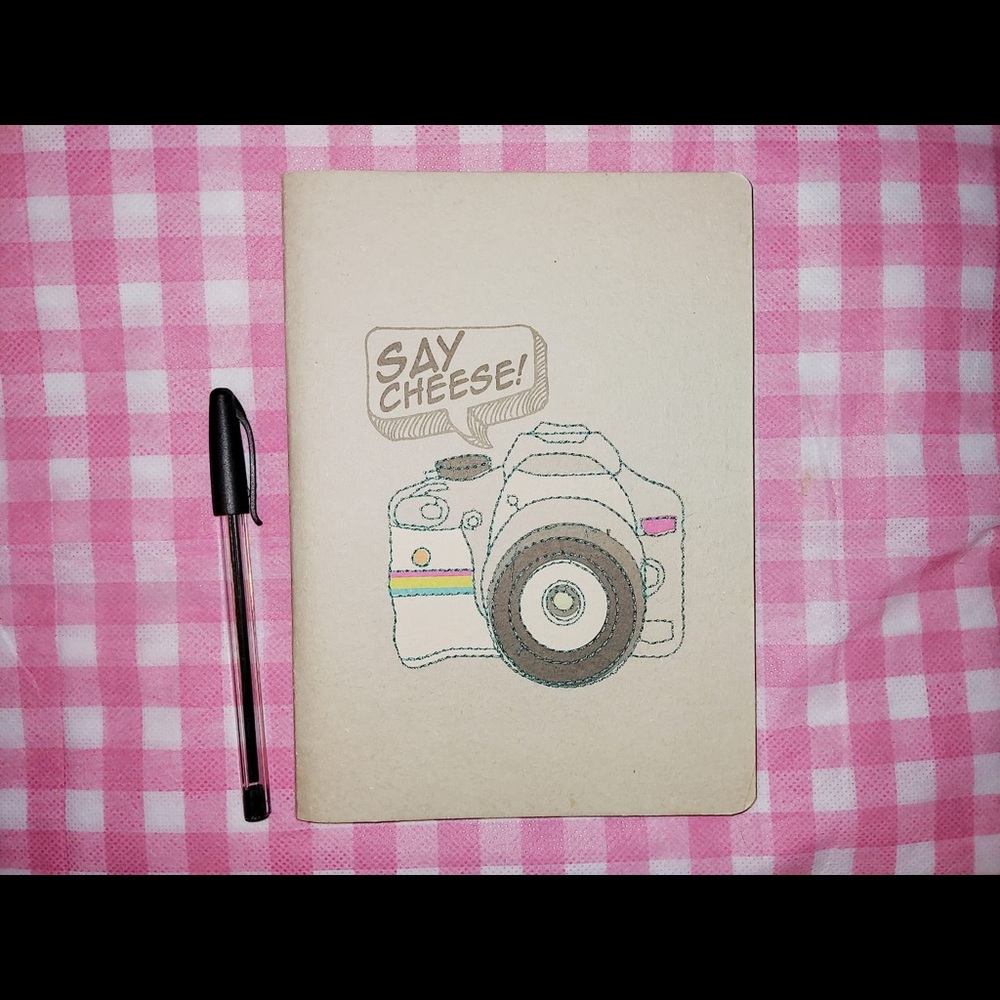 Say Cheese Camera Journal Notebook